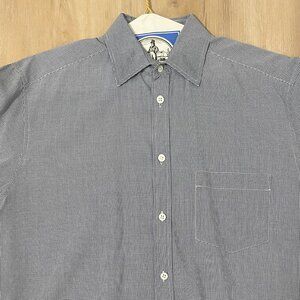 Men’s Theory Button Up Long Sleeve Dress Shirt Size Medium